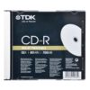 Диск CD-R TDK 700Мб 80 min 52х Slim Photo Print