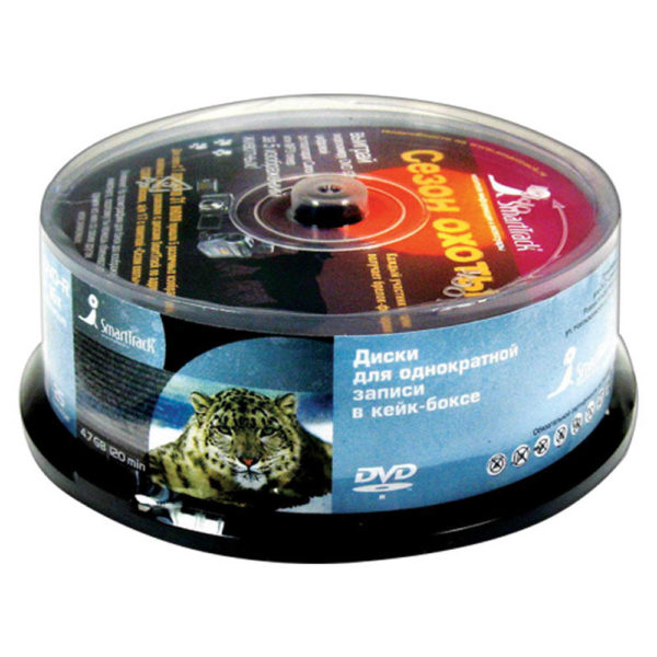 Диск DVD-R SmartTrack 16х 4.7Gb (25 шт.)