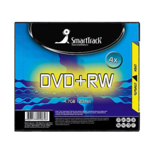 Диск DVD+RW Smart Track 4.7Gb 4x slim