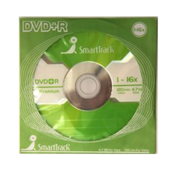 Диск DVD+R SmartTrack 4,7 Gb 16x ( в конверте)