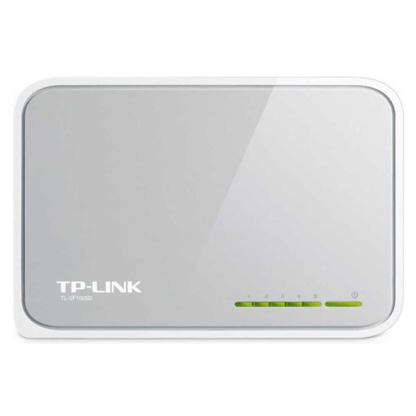 Коммутатор TP-LINK TL-SF1005D 5-port 10/100M Desktop Switch, SNMP, Plastic case