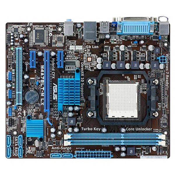 Материнская плата AM3 ASUS M4A78LT-M LX AMD 760G 2xDDRIII ATI HD3000 PCI-E SATA