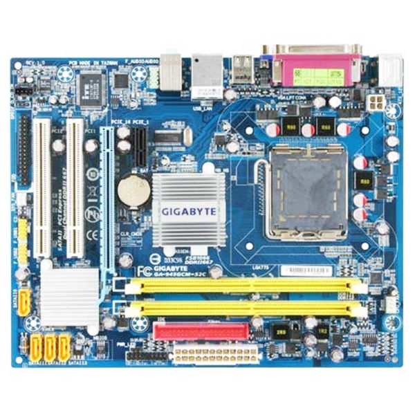 Материнская плата Gigabyte GA-945GCM-S2C DDR2 PCI-E S775