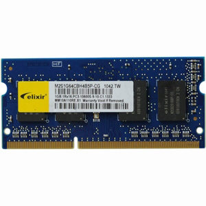Модуль памяти SO-DIMM DDR3 1Gb PC-10660 1333 Mhz Elixir