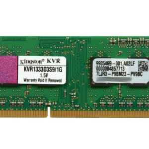 Модуль памяти SO-DIMM DDR3 1Gb PC-10660 1333 Mhz Kingston