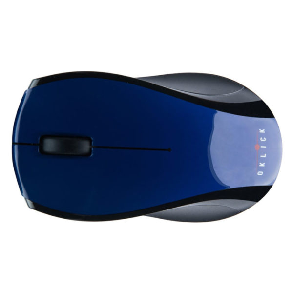 Мышь Oklick 345MW Беспроводная Black-Blue USB