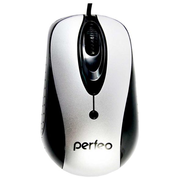 Мышь USB Perfeo PF-17 Silver/Black