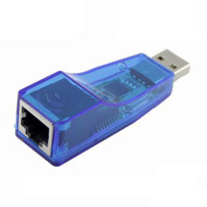 Переходник-адаптер USB – LAN (RJ45) up 10 мб (VK-QF9700)