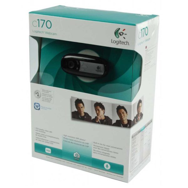 Веб-камера Logitech C170 USB 640x480 микрофон