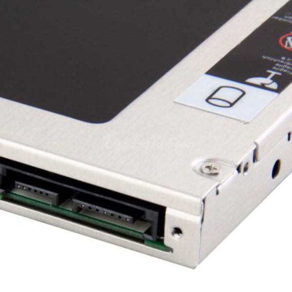 Переходник для подключения HDD в отсек привода SATA-SATA 12.7 мм (для ноутбуков)