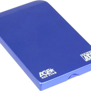 Бокс внеш. для HDD (2,5″ SATA\USB2.0) AGESTAR SUB2O1 синий