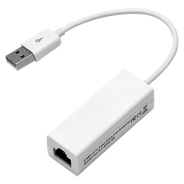 Сетевая карта USB - RJ45 up 100 мб/с кабель 10 см (OEM)