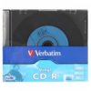 Диск CD-R Verbatim 700Мб 52x DataLife+ Slim Vinyl (43342)