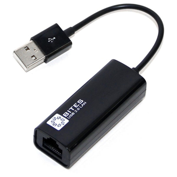 Сетевая карта USB - RJ45 5bites UA-AM45-001 10/100 mb USB 10cm (UA-AM45-01BK) Black
