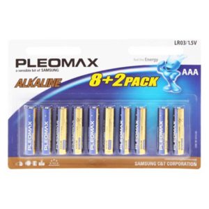 Батарея AA SAMSUNG PLEOMAX LR6-8+2BL 1.5V (8+2 шт)