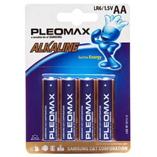 Батарея AA SAMSUNG PLEOMAX LR6-4BL 1.5V (4 шт)