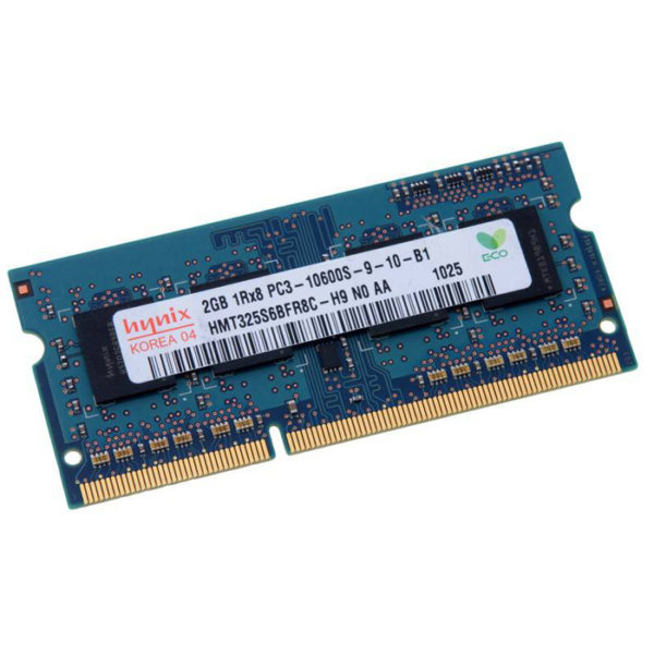 Модуль памяти SO-DIMM DDR3 2Gb PC-10660 1333 Mhz Hynix