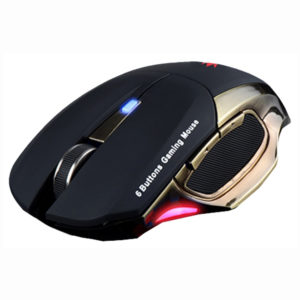 Мышь USB CROWN CMXG-605W Black Б\П