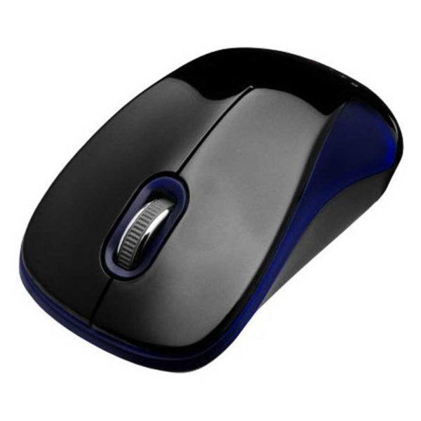 Мышь USB Oklick 355MW Беспроводная чёрно-синяя