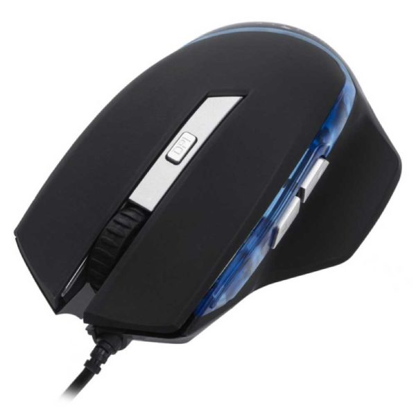 Мышь Oklick 715G Black Чёрная USB 1600dpi Игровая