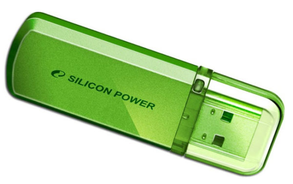 flash USB 16 Gb Silicon Power Helios 101 Green 2
