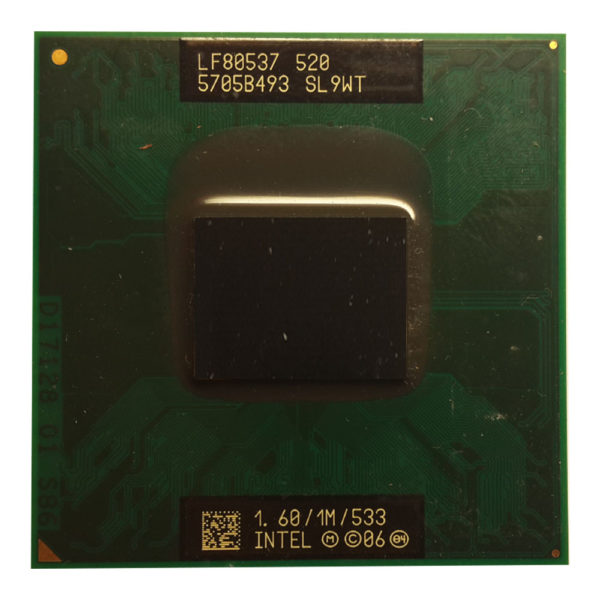 Процессор Intel Celeron M520 @ 1.60GHz/1M/533