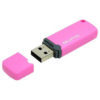 Адаптер Flash 4 Gb USB 2.0 Qumo "Optiva 02" Розовый
