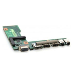 Плата 2xUSB, HDMI, VGA, Audio для ноутбуков серий Asus K52, X52 (K52JR_IO_BOARD, 60-NXNI01000-C01)