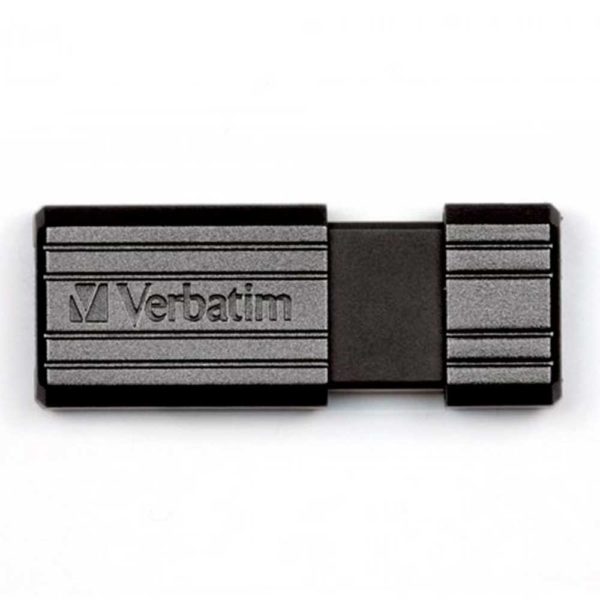 Адаптер Flash 4 Gb USB 2.0 Verbatim PinStripe Black Черный