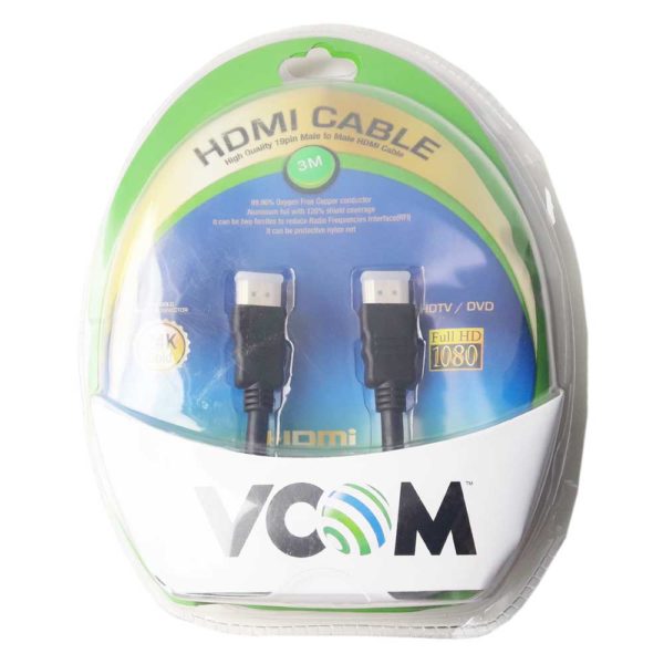 Кабель HDMI - HDMI 3 метра (VCOM 08501430 - HDMI)
