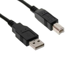 Кабель USB 2.0 Am/Bm 1.8 метра Экранированный Черный (Gembird CCP-USB2-AMBM-6)