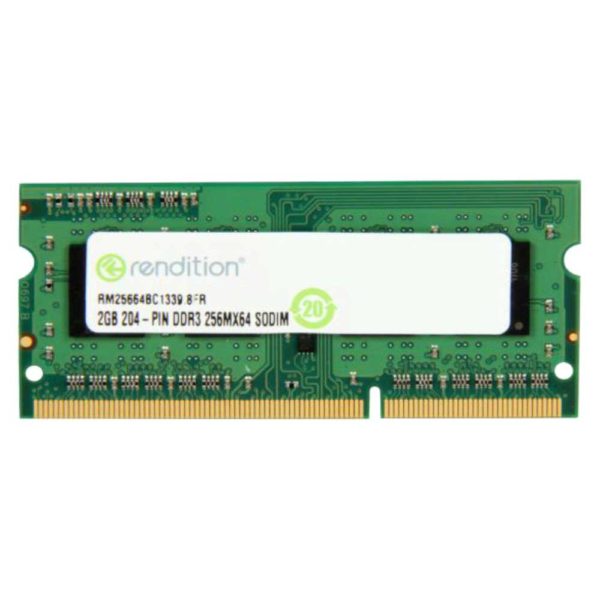 Память SO-DDR-III 2Gb PC-10600 1333 Mhz Rendition