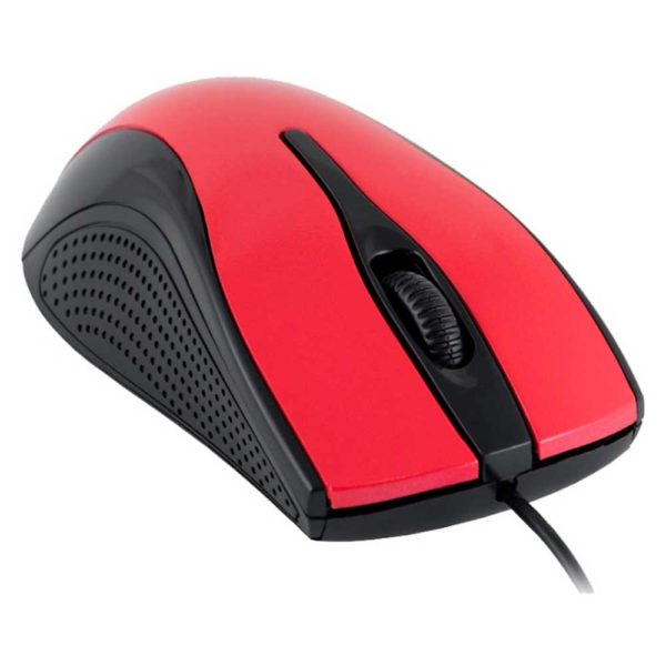 Мышь Oklick 215M USB Black/Red Черная-Красная