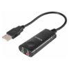 Звуковой адаптер USB - 2 x 3.5 мм Jack Defender Audio USB Длина кабеля: 0.15 м (63002)