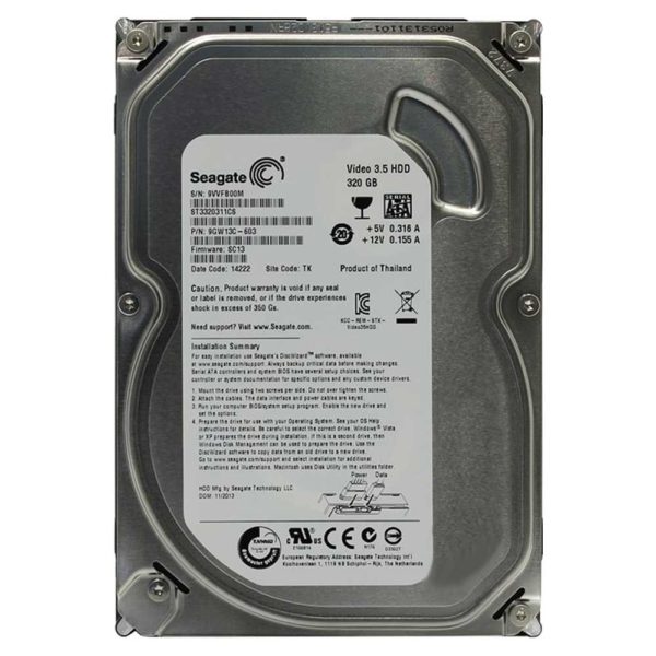 Накопитель (HDD) 320 Gb Seagate Pipeline HD 5900 8mb SATA-III (ST3320311CS)