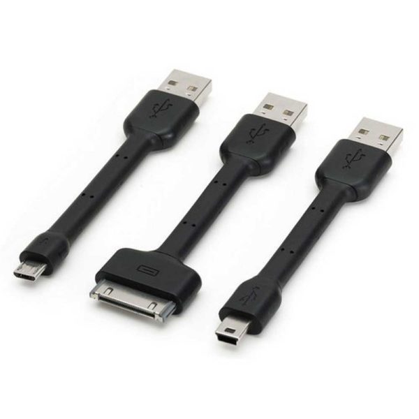 Набор кабелей 3 в 1 "Griffin" Mini USB, Micro USB, Apple iPhone 30-pin