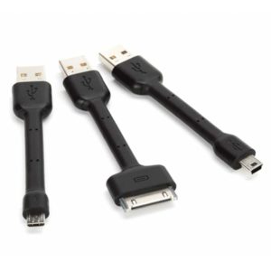 Набор кабелей 3 в 1 “Griffin” Mini USB, Micro USB, Apple iPhone 30-pin