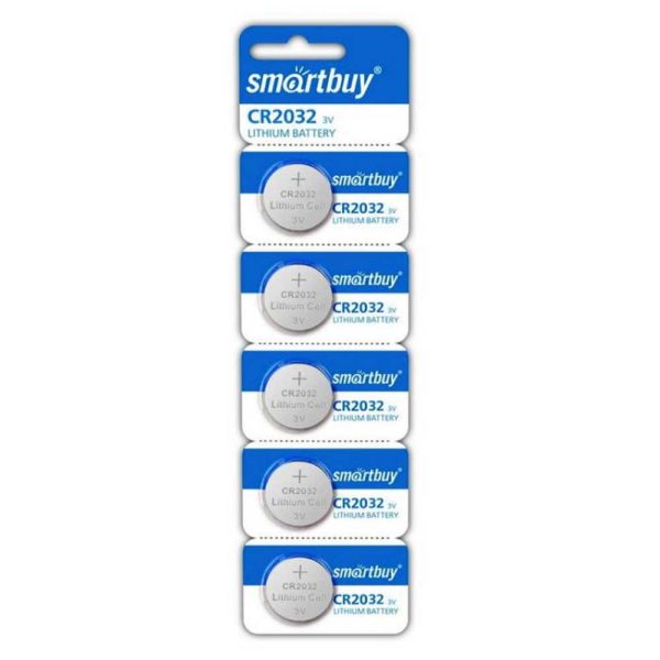 Батарея SmartBuy CR2032 Lithium Cell