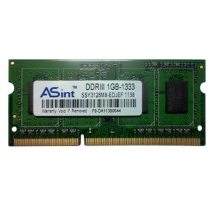 Модуль памяти SO-DIMM DDR3 1Gb PC-10600 1333 Mhz ASint чипы Elpida 8-chips