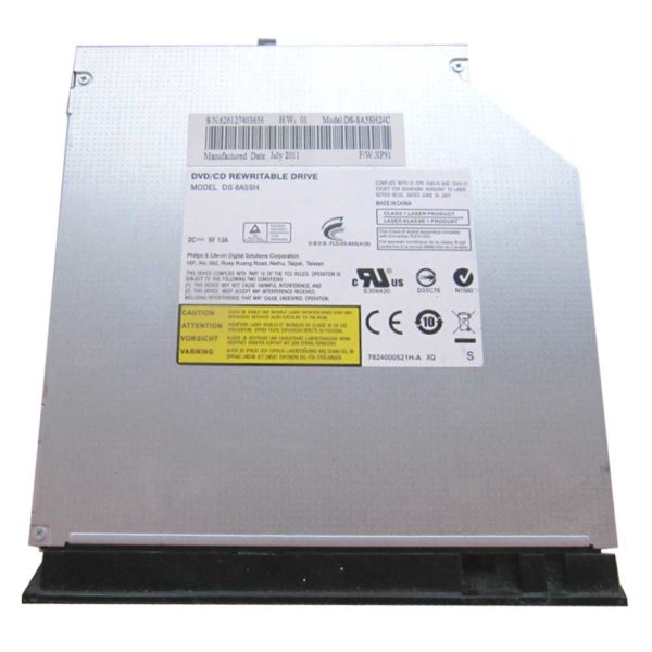 Привод для ноутбука SATA DVD+/-RW SATA Slim Black Внутренний LiteOn DS-8A5SH