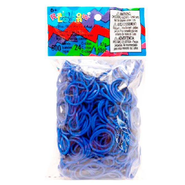 Резинки для плетения Синие (600шт)