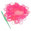 Резинки для плетения Розовые (200шт)