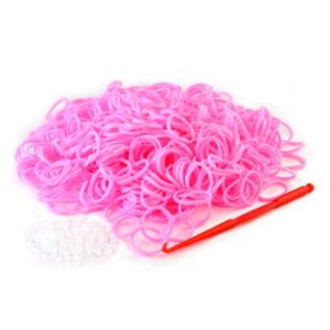 Резинки для плетения Розовые (600шт)