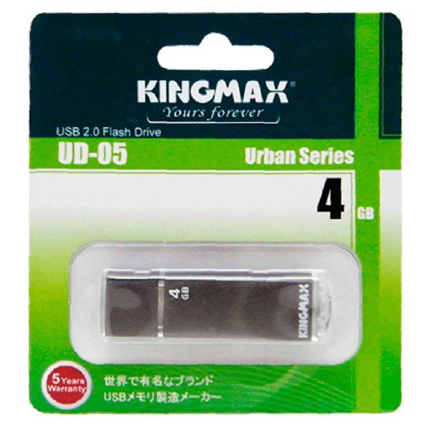 Адаптер Flash 4 Gb USB 2.0 Kingmax UD-05 Black Черный