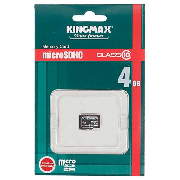 Карта памяти Kingmax 4 Gb (MicroSD) Class 10 без адаптера