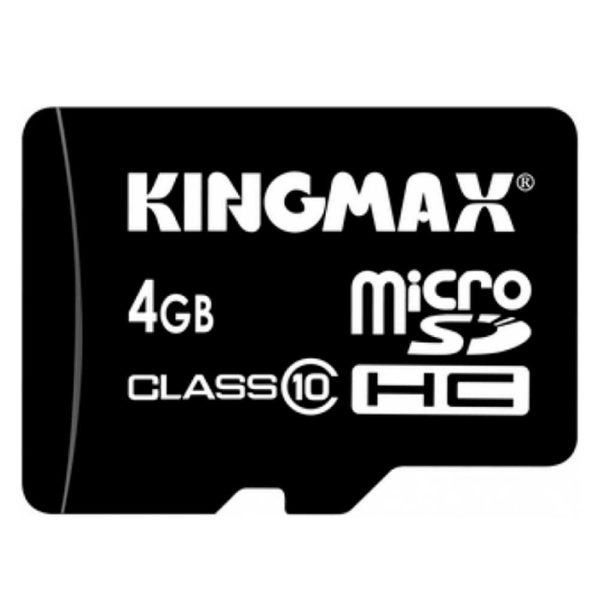 Карта памяти Kingmax 4 Gb (MicroSD) Class 10 без адаптера