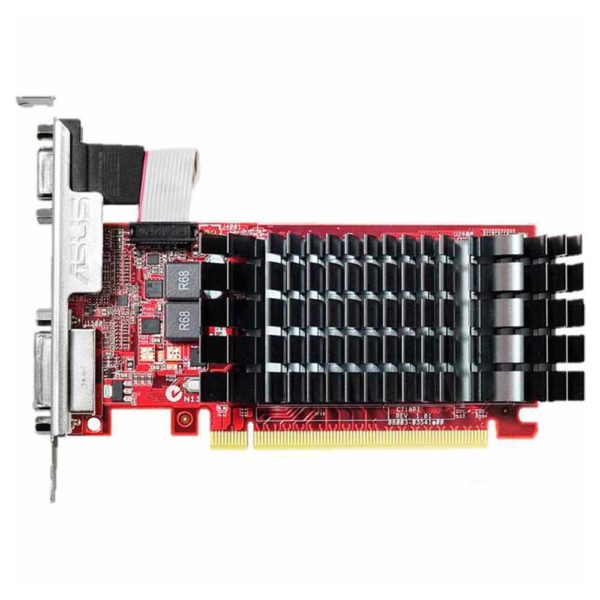 Видеокарта PCI-E 2048 Mb ASUS Radeon R7 240 780Mhz PCI-E 3.0 1800Mhz 128-bit DVI HDMI HDCP RTL (R7240-SL-2GD3-L)