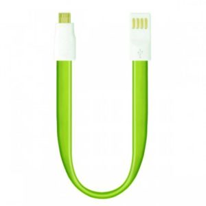 Дата-кабель USB -micro USB Smartbuy, магнитный, длина 0,2 метра Green Зеленый (iK-02m green)
