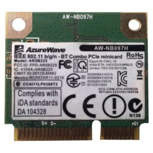 Модуль Wi-Fi + Bluetooth AzureWave AW-NB097H Wireless IEEE 802.11 b/g/n – BT Combo PCIe minicard