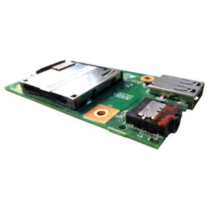 Плата 1xUSB + Audio + Card Reader для ноутбука Lenovo IdeaPad B590 (48.4TE03.011 LA58 IO BD, 11863-1, 55.4XB03.001, 55.4YA03.001G)